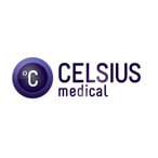 Logo de Celsius Medical, une entreprise collaboratrice dans des projets de recherche, de développement et d'innovation technologique.